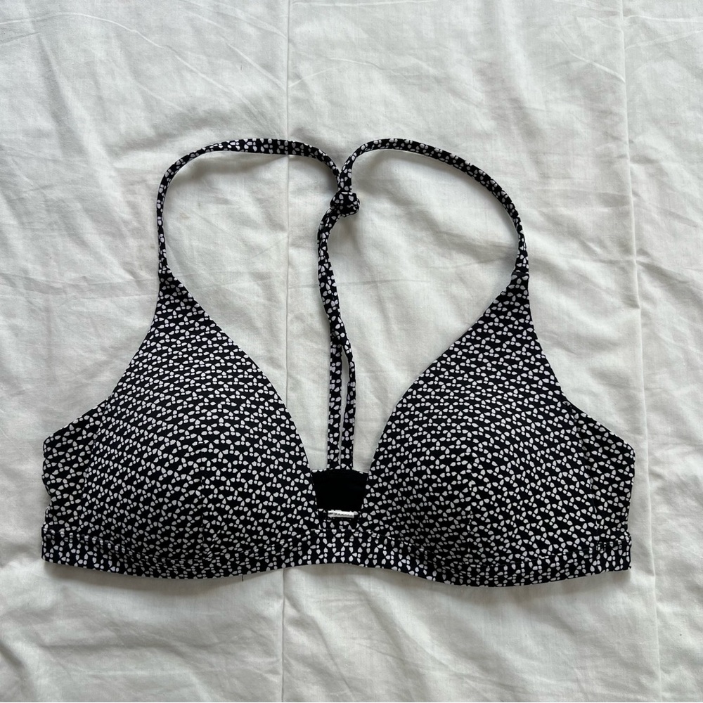 Lululemon Deep Sea Triangle Bikini Swim Top W2AT6S Monochromatic Black